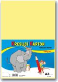 Karton A3 krémový 180g. 50 listů