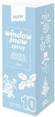 Vánoční spray sníh bílý 150ml + šablony