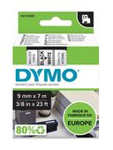 Dymo páska 9mm 40913 Černá/bílou