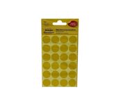 Samolepící etikety Zweckform kulaté 18mm žluté 96 etiket