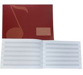 Sešit notový A5 na šířku 16 listů