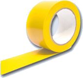 Lepící páska 50/33m PVC vytyčovací žlutá