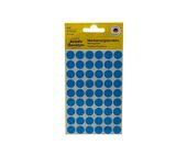 Samolepící etikety Zweckform kulaté 12mm modré 270 etiket