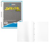 Blok Bobo A4 boční spirála Speciál čistý 50 listů