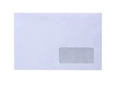 Obálka C5 samolepící s oknem vpravo dole 1000ks