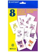 Šablona na foukací fixy L+ pro holky