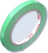 Lepící páska 9mm/66m zelená PVC