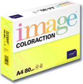 Barevný papír A4 80g.neonový žlutý 500 listů