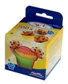 Cukrářské košíčky 35x20 barevné 100ks 65536