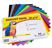 Náčrtník A4 5x12 barev 80g. 60 listů
