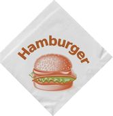Sáčky na Hamburger 16x16cm 500ks 71540