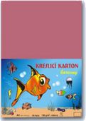 Karton A3 růžový 180g. 50 listů