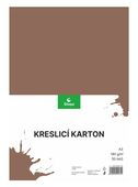 Karton A3 hnědý 180g. 50 listů