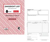 TB Zakázkový list A5 propisující 50 listů  PT180