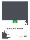 Karton A3 černý 180g. 50 listů