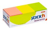 Bloček samolepící 38x51 Neonový 12ks/100 listů v balení Stick + DR