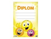 Diplom A4 dětský Smajlík 5300913