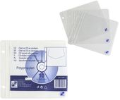 Obal CD A6 závěsný PP 10ks 2-028