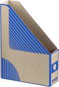 Archivní box Magazín A4 EMBA modrý zkosený 75mm