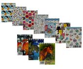 Blok A7 horní spirála různé motivy 50l