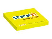 Bloček samolepící 76x76 Neonový žlutý 100 listů Stick