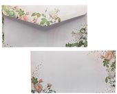 Ozdobné obálky DL 120g květiny 10ks