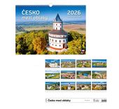 Kalendář n.2026 Česko mezi oblaky 450x315