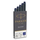 Bombičky pro Parker inkoust modré 5ks