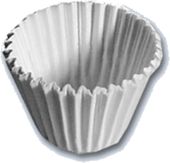 Cukrářské košíčky 35x20 bílé 100ks 65535