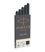 Bombičky pro Parker inkoust černé 5ks