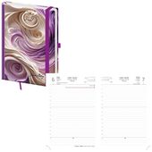 Diář A5 denní Vario DVR422-29-27 Matragi Violet