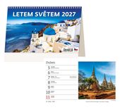 Kalendář s.2027 Letem Světem S28 226x139