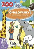 Omalovánky A4+ ZOO+25 etiket 3334-7