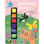 Omalovánky A4+ Razítkování prstíky Zvířátka+barvičky