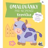 Omalovánky pro nejmenší Kravička 210x185