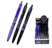 Propiska plastová fialová/černá PK