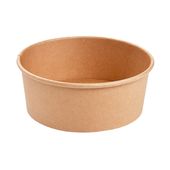 Miska papírová Kraft průměr 150mm 750 ml  50ks