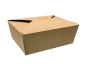 Papírový box EKO na jídlo 151x120x65mm 1300ml 50ks kraft