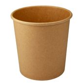 Miska papírová EKO na polévku 400ml 25ks kraft