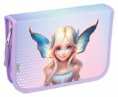 Penál 1-patr.prázdný dvě klopy Pixie CPJ0724