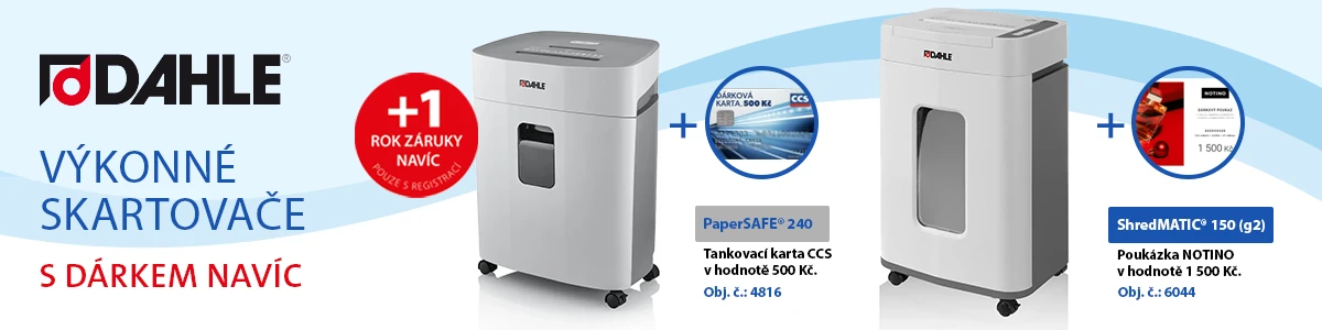 Dahle výkonné skartovače