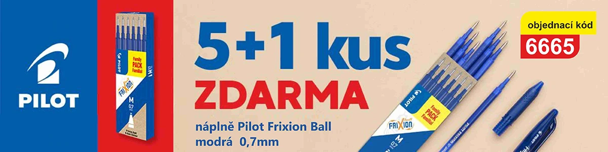 Frixion 5+1 ZDARMA